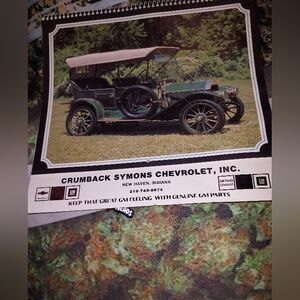 ☆NWOT Crumback Symons Chevrolet, Inc. 1980 Calandar☆